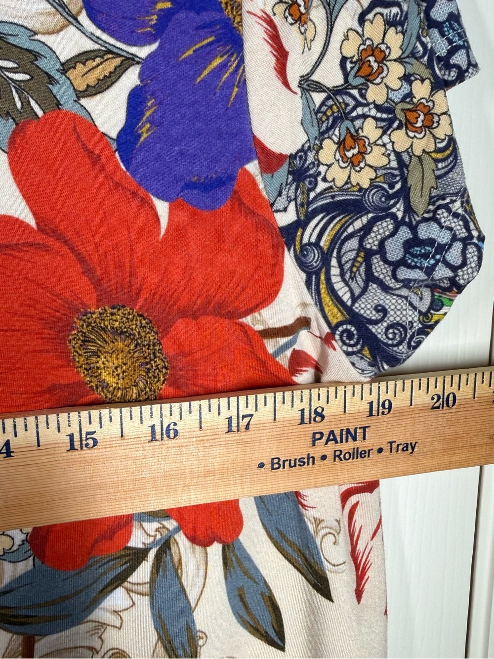 Johnny Was Tunic Sz L Archibal Drape T Viscose Bamboo - Picture 6 of 6